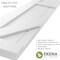 Ekena Millwork True Fit PVC Two Equal Panel Farmhouse Fixed Mount Shutters w/ Z-Bar, White , 12W x 45H, PR TFP102FH12X045WH - alternate 6
